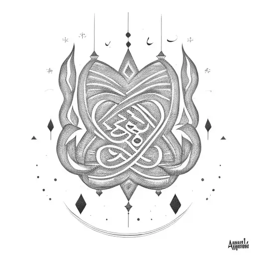 Ambition In Arabic Writing With A Background