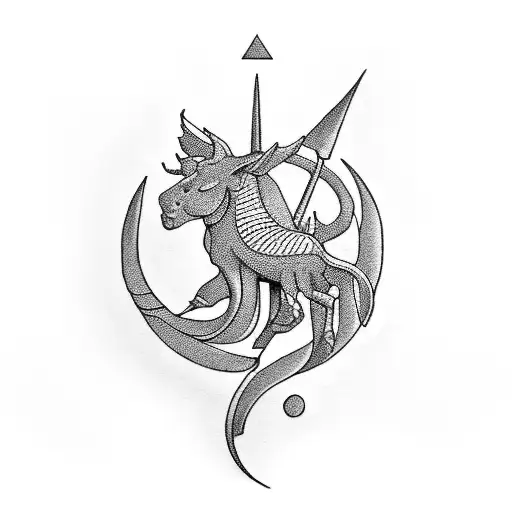 Aquarius And Capricorn For Hand Simple