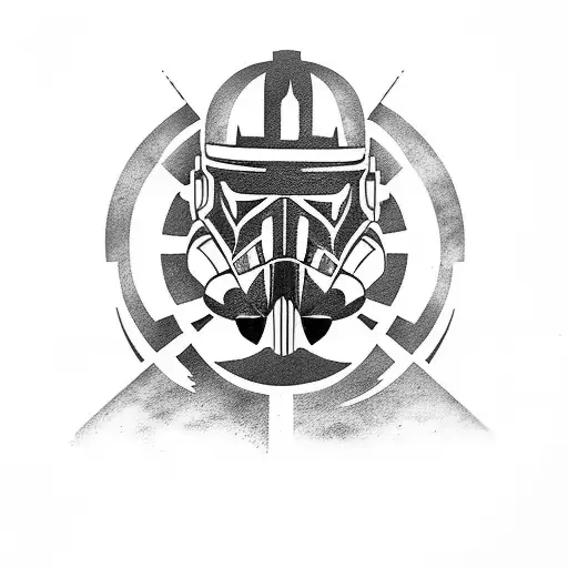 Half Sleeve Star Wars Stormtrooper Darth Maul Emperor Boba Fett