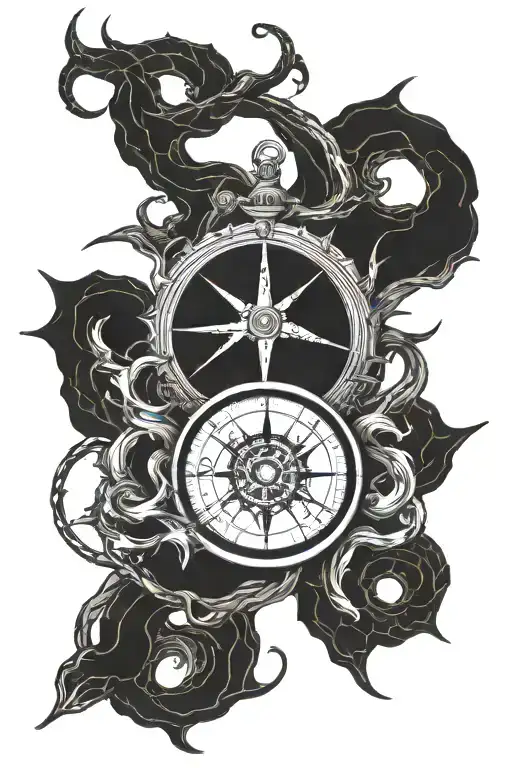 Ouroboros Breaking A Compass Design