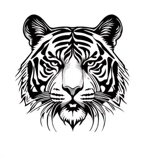 Tiger Head Tribal