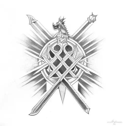 Spanish Sword Into Macon's Sign