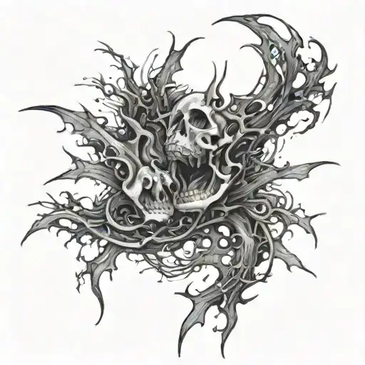 Dark Destructive Suicide Self Damning Chaotic