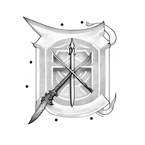 Sword Into Macon's Sign