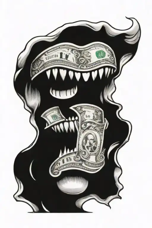 Money In Teeth