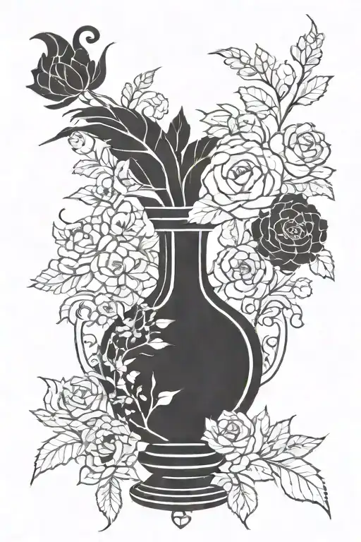 Black Vase