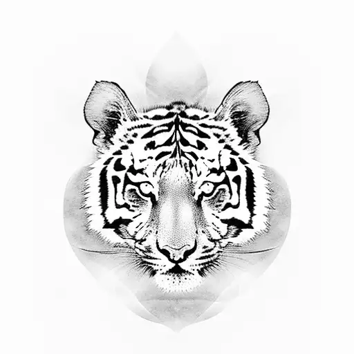 Half Tiger Half Human Heart