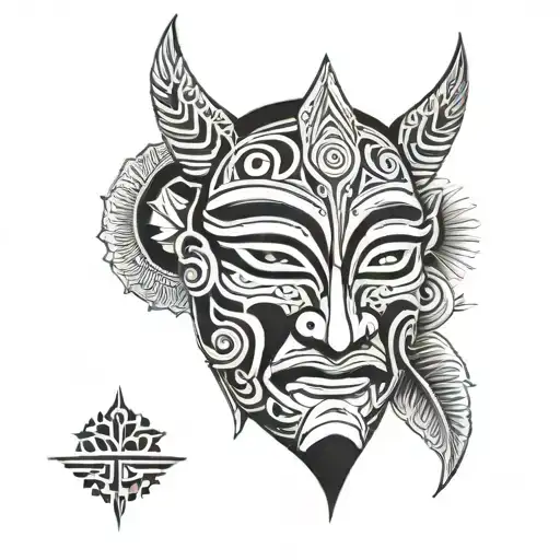Filipino Bakunawa Mask