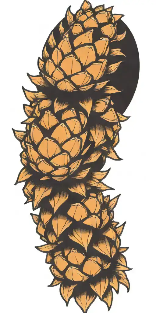 Small Pinecones And Twigs