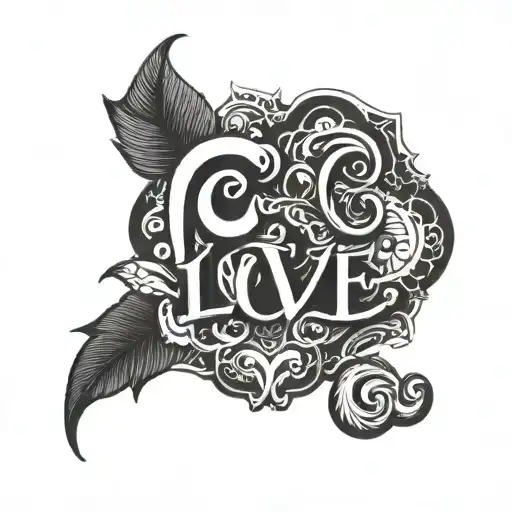 Nuu Word 'Love' Written