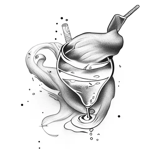 Friends Alcohol Minimalistic