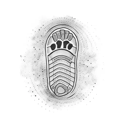 Footprint With Date