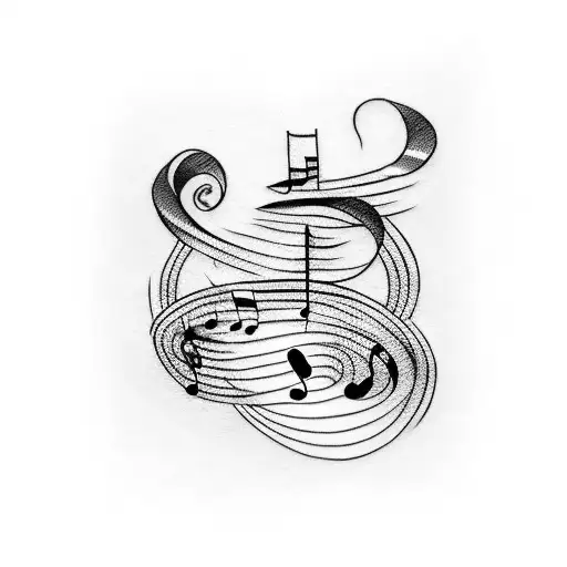 Simple Music Note Or Notes