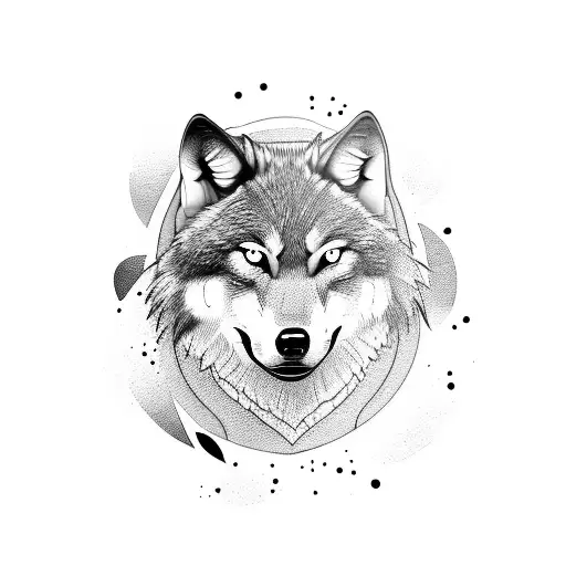 Wolf Alone And Tired