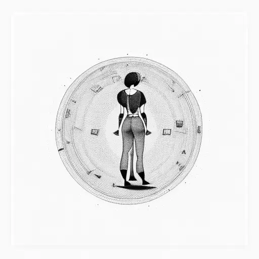 Five Person Standing In A Circle