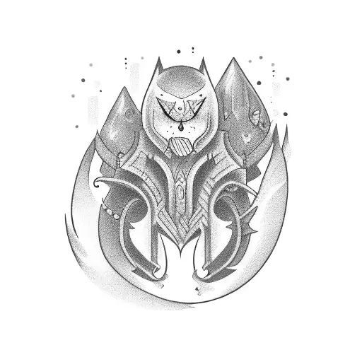 Cartoon Wizard Guitar