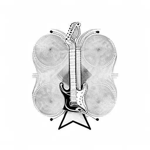 Guitar Dj Mixer Guitar Amplifier Music Sheet