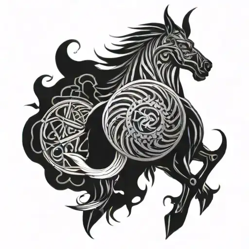 Norse Tattoo Design