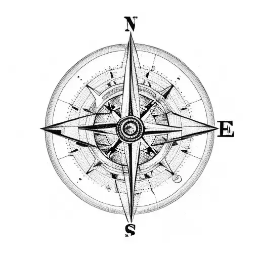 Combine A Vintage Camera With A Compass And A World Map