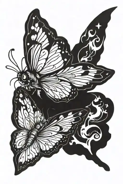 Moth To A Flame Like Wings