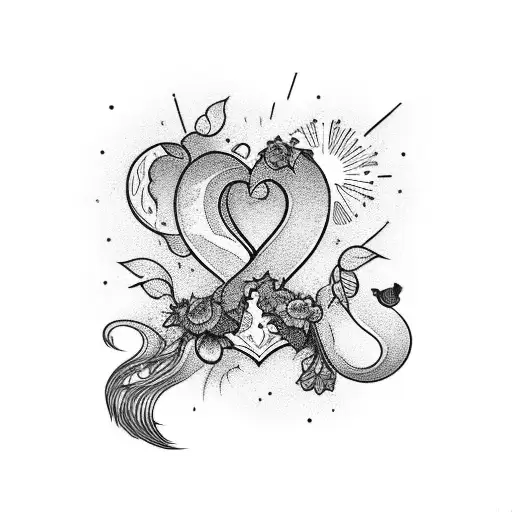 Love Is Brightest In The Dark In Cursive