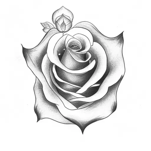 Cehara With A Rose Beside It