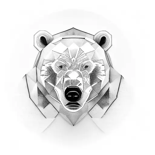 Polar Bear Side Profile Walking Wearing Armour