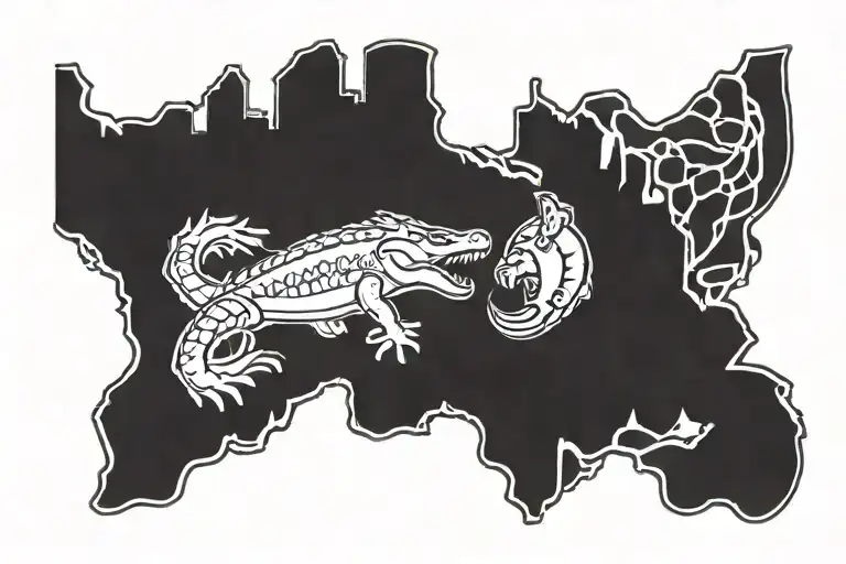 Florida Gators And Dallas Cowboys Logo