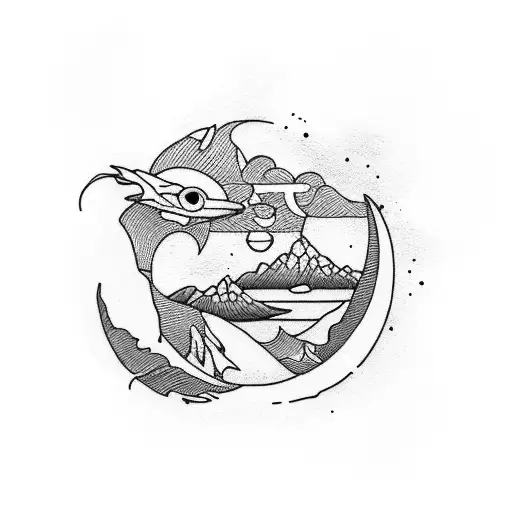 Crescent Mountain Ocean