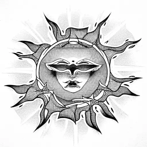 Sun With Gun