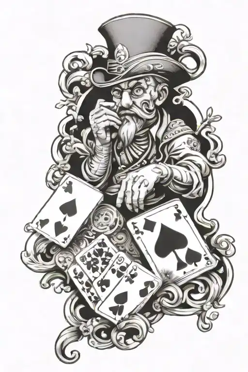 Poker Gangster Old English