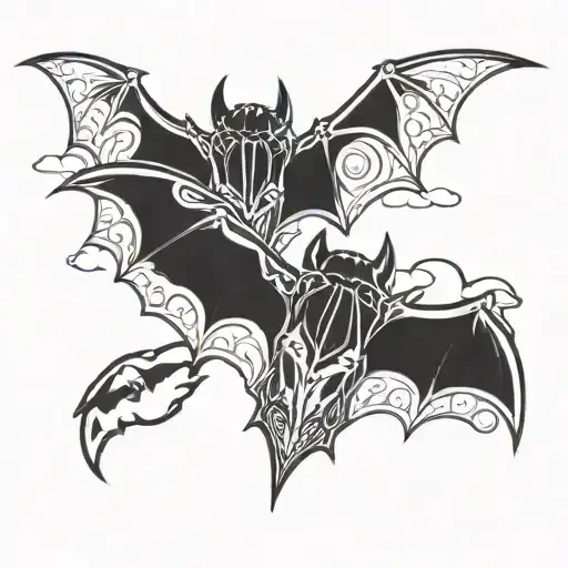 Dark Bats Design