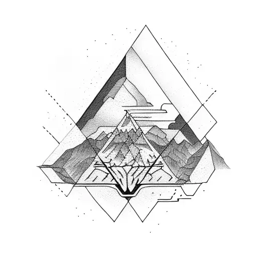 Mountain In Triangle