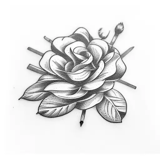 Coffee Mug Flower Matchstick