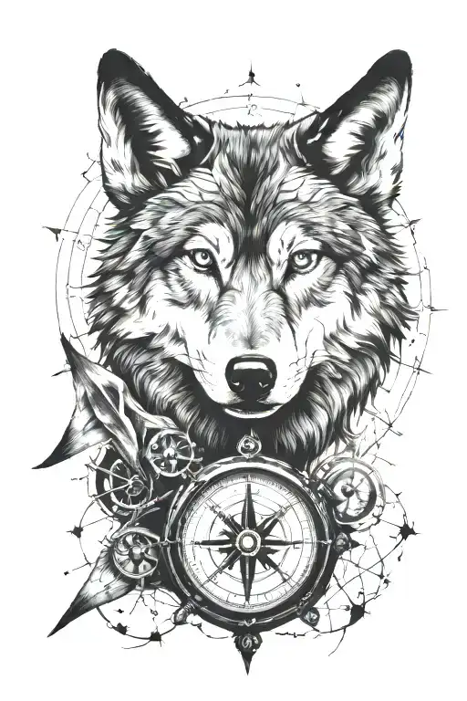 Wolf Eyes And Broken Compass Surrounded