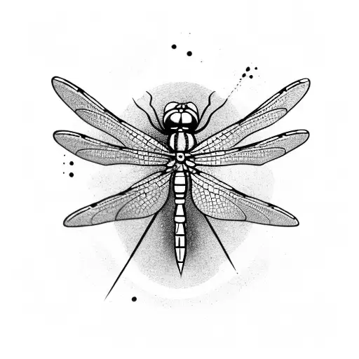 A Dragonfly Emerging From A Smoke-filled Mountain Cave