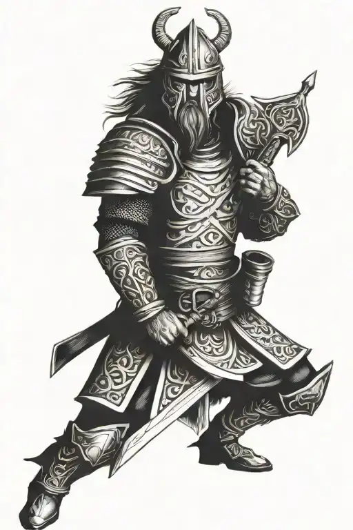 Welsh Warrior Wielding