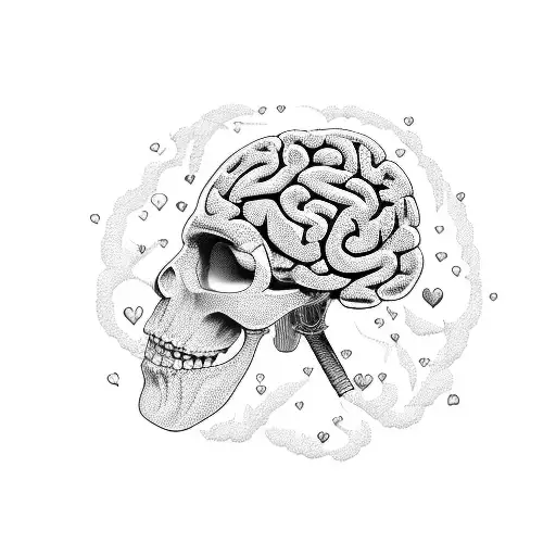 A Balance With A Brain And A Heart On Each Side Trying To Balance Love And Reason