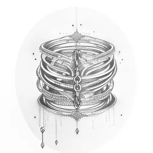 Broken Chains On Wrists