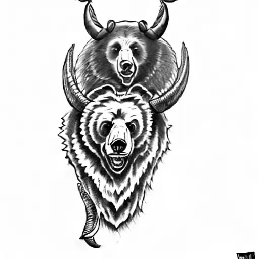 A Bear With Horns