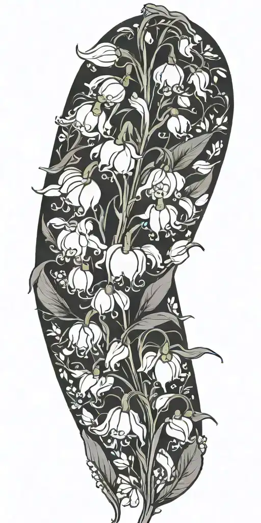 Black Out Lily Of The Valley