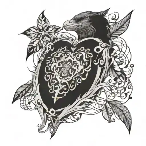 Chest Tattoo For Group Of Longtime Friends