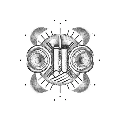 A Music Note Composed Of Various Kitchen Utensils