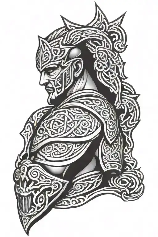 Celtic Warrior Shoulder