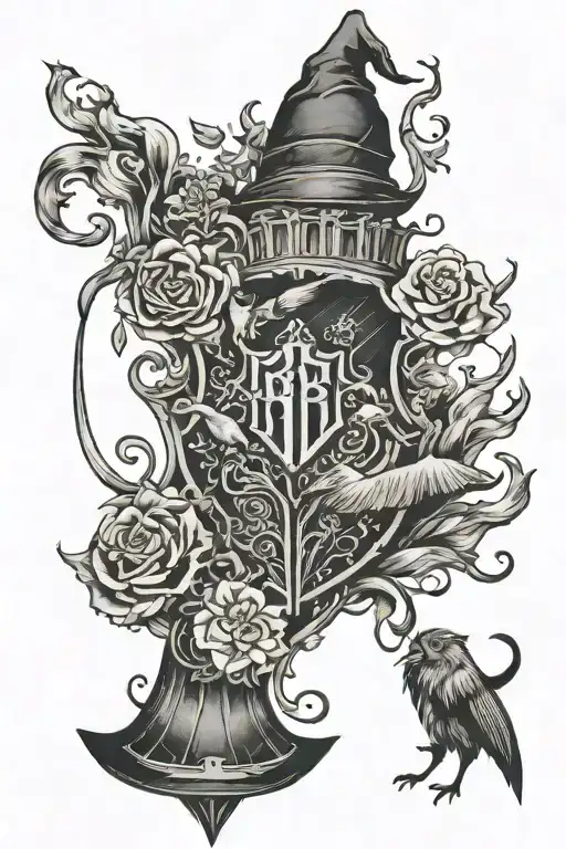 Dark Harry Potter Themed