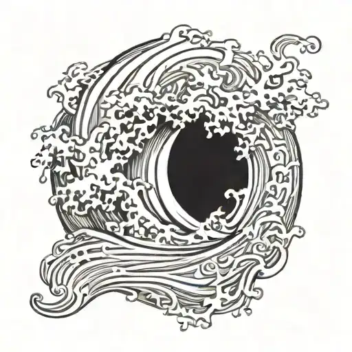 Behave Like Water Waves In River Running