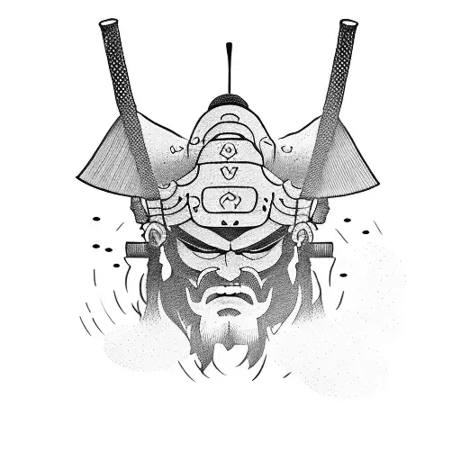 Samurai On The Montain