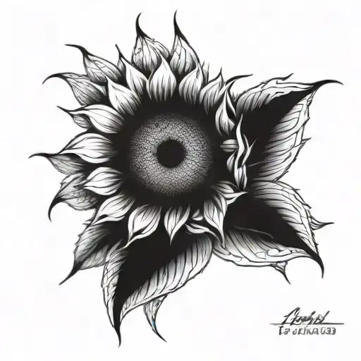 Sunflower And Eye
