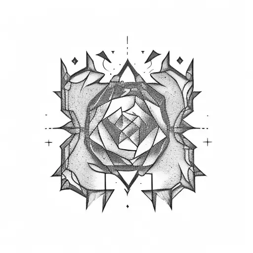 Rock Music Themed Tattoo With A Twist