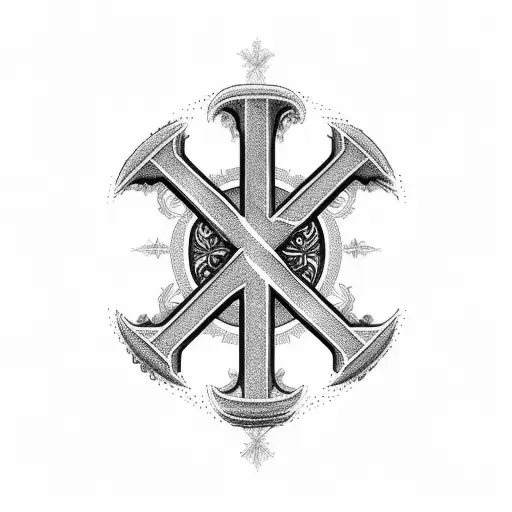 Christian Cross Back